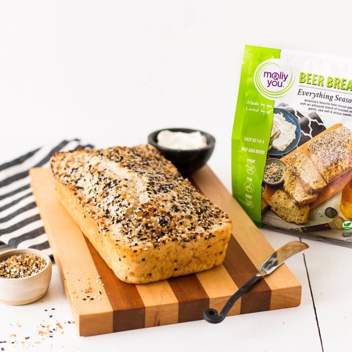 Molly and You Everything Seasoning Beer Bread